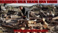 Soğuk Günlerde, yakacak odun yardımı başlatıldı: