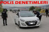 Beypazarı Emniyet Müdürlüğü ekipleri yol denetimlerini sürdürüyor.