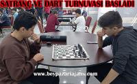  Gençlik ve Spor Müdürlüğü, Satranç ve dart Turnuvası düzenledi.