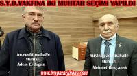 Kaymakamlık Vakıfta seçim oldu.