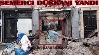 -Dükkanı yanan Ustaya geçmiş olsun ziyaretleri sürüyor.