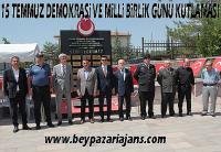 15Temmuz Demokrasi ve Milli Birlik günü etkinlikleri Beypazarı İlçesinde şehitlik ziyaretleriyle başladı: