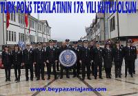 Türk Polis teşkilatının 178. Kuruluş yıl dönümü Çeşitli etkinliklerle kutlanıyor: