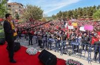 DP Genel Başkanı Gültekin Uysal Meydanlarda: