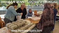 İHH Beypazarı temsilciliği Atatürk parkında Mantı günü düzenledi.