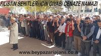 Beypazarı İlçesinde Filistin ve Gazze’de İsrail tarafından şehit edilenler için gıyabi cenaze namazı kılındı.