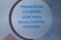 Beypazarı İlçesinde bazı okullarda öğretmenlere (RAM) tarafından Psikososyal destek eğitimi veriliyor:
