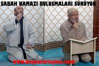 Beypazarı İlçesi Sabah namazı buluşmasında İsrail kınanırken, Gazze’de hayatını kaybedenler için dua edildi.
