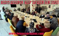 Beypazarı belediye başkanı Dr. Özer Kasap, 35 Yaşlının barındığı Huzur evine ziyarette bulundu: