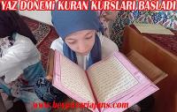 Müftülükler tarafından yaz dönemi Kur’an kursları başlatıldı.