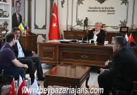 Beypazarı Belediye başkanı Tuncer Kaplan: “vatandaşı Belediyemizde ağırlıyoruz”