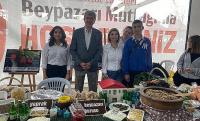 Beypazarı Coğrafi tescilli yemekleri  “Asırlık Tariflerle Beypazarı Mutfağı” standında yerini aldı.