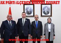 AK Parti Beypazarı İlçe başkanı Halil Etili: “ Ulaştırma ve Altyapı bakanımızı ziyaret ettik
