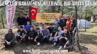 Beypazarı Gençlik ve Spor İlçe Müdürlüğü, gençlerle Çadır kamp kurdu: