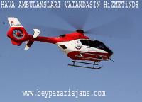 Kalp Krizi geciren Hasta hava ambulansıyla Ankara’ya gönderildi.