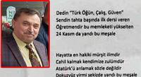 24 Kasım Öğretmenler Günü Şiiri: