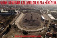 Beypazarı İlçe Gençlik ve Spor müdürlüğü:  Stada çalışmalar sürüyor: