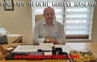 Yeni Tapu Müdürü Göreve başladı:
