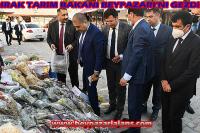 Irak Tarım Bakanı Khafaji, Beypazarı’nı gezdi.