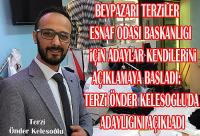 Beypazarı Terziler Odası başkanlığına Genç yetenek Terzi Önder Keleşoğu, adaylığını açıkladı:
