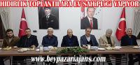 AK parti ve MHP ilçe Başkanlıkları İstişare toplantısında bulundu.