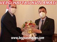 Vergi haftasında Kaymakam Oktay Erdoğan’a ziyaret: