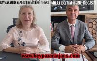 Kaymakamlık Yazı işleri müdürü ve Milli Eğitim şube müdürü değişti.