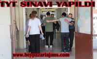 TYT Sınavları Ankara’nın Beypazarı İlçesinde de yapıldı.