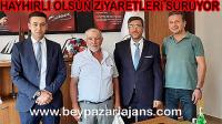 Şehit babasından İlçe Milli Eğitim Müdürüne hayırlı olsun ziyareti: