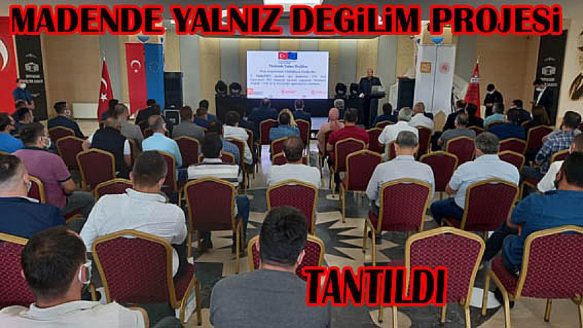 -Beypazarı Fatih Mesleki ve Teknik Anadolu Lisesi’Madende Yalnız Değilim