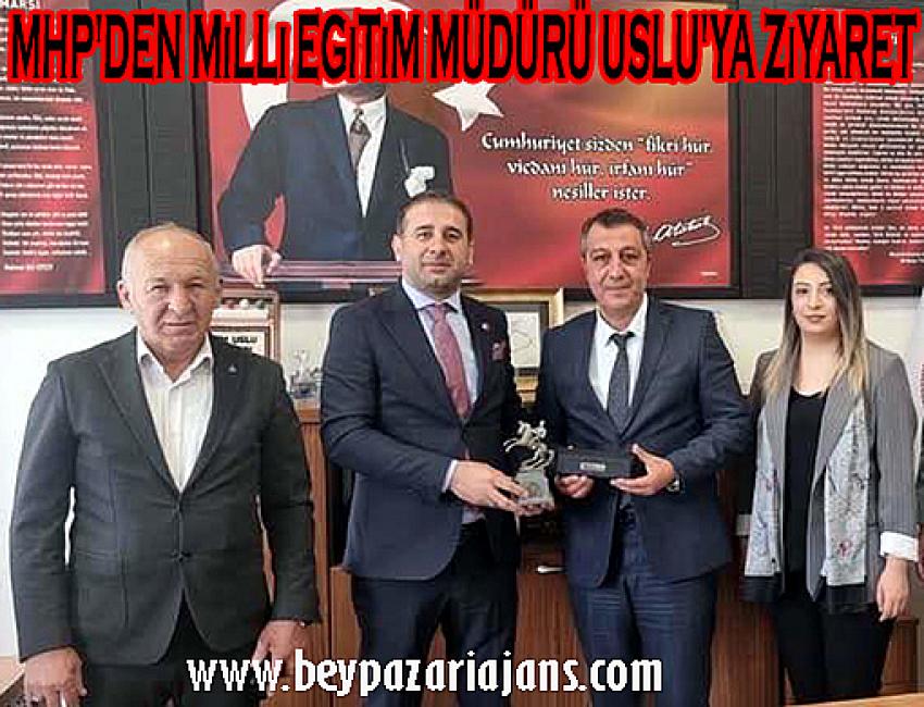 MHP İlçe başkanı Erdoğan Orhan: “İl başkan yardımcımızla, ziyaretlerde bulunduk”