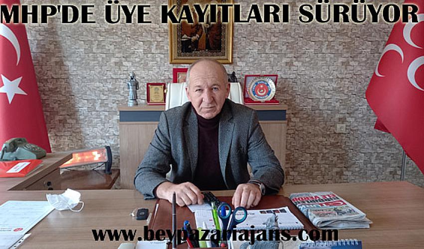 MHP İlçe Başkanı Erdoğan Orhan: “Üye kayıtlarımız tüm hızıyla sürüyor”