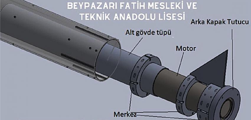 Beypazarı Fatih Mesleki ve Teknik Anadolu Lisesi öğrencilerinden bir başarı daha geldi.