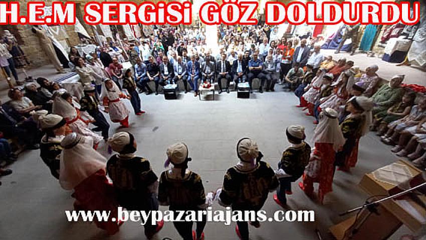 Halk Eğitim merkezi yılsonu sergisi açıldı