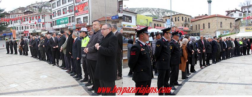 23 Nisan Ulusal Egemenlik ve Cumhuriyetin ilanının 103. Yıl dönümü kutlamaları kapsamında çelenk konuldu: