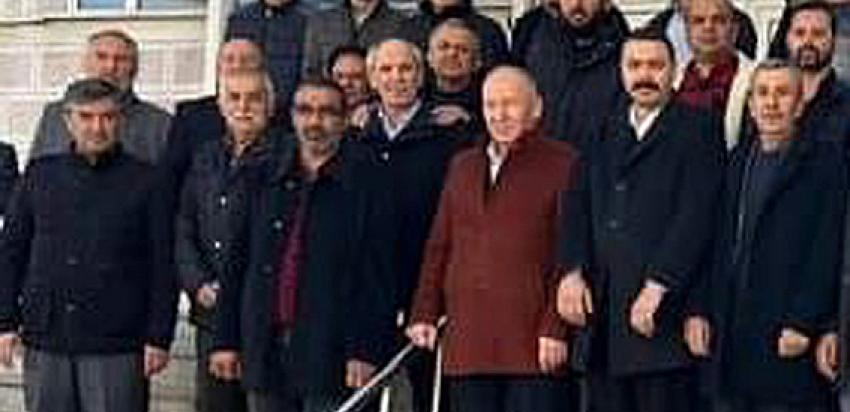 MHP İlçe başkanlığı maden şehitlerine mevlidi şerif okuttu: