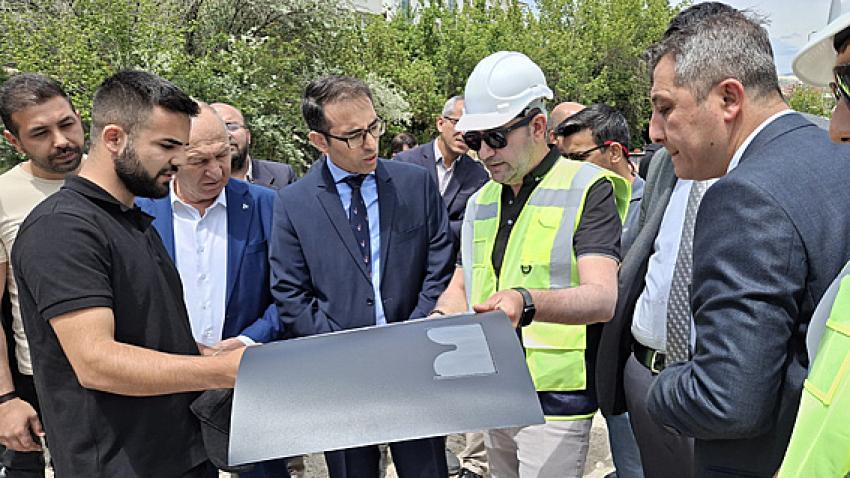 Beypazarı’nda 24 Derslikli Yeni okul binası temeli törenle ve dualarla atıldı: