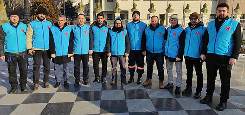 Müftülük Destek Ekibi Deprem bölgesine hareket etti.