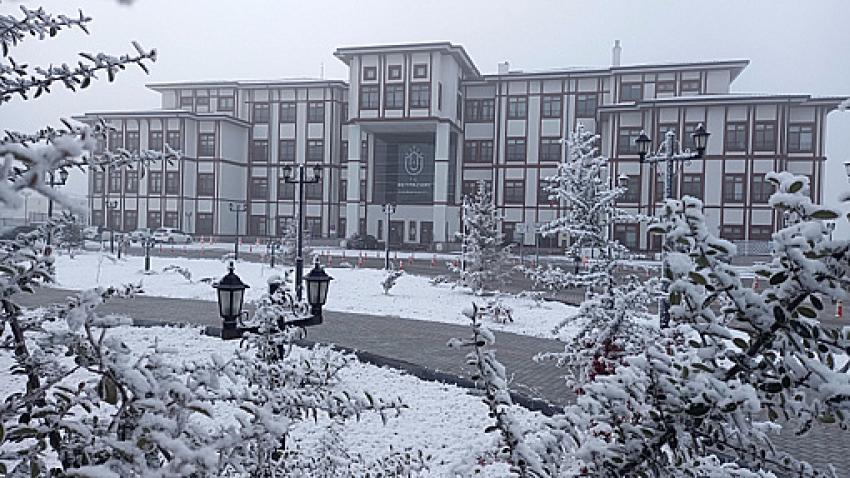 Beypazarı Karın yağmasıyla beyazlara büründü: