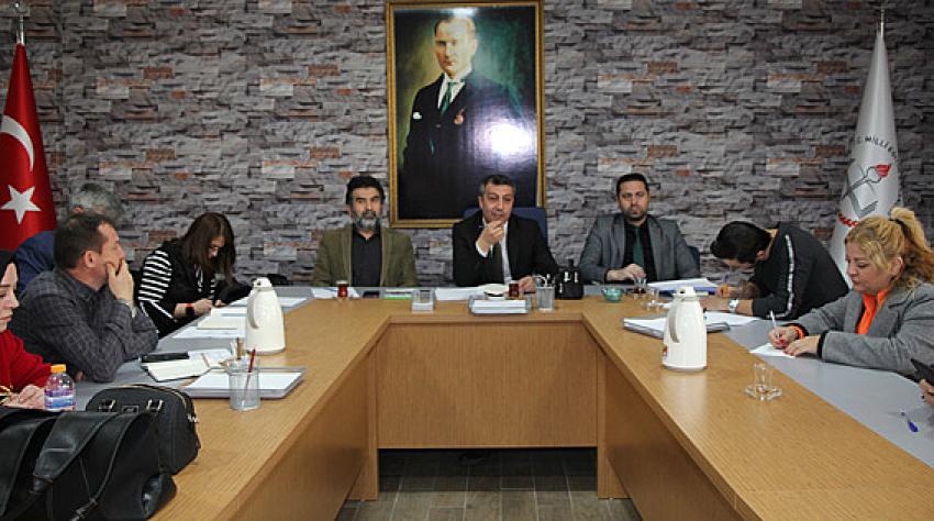 İlçe Milli Eğitim Müdürlüğü, birinci dönem değerlendirme toplantısında bulundu.