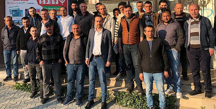 Maaş ve Kıdem tazminatlarını alamayan madenciler isyanda: