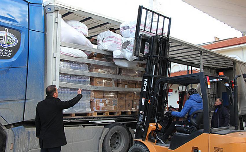 Kahramanmaraş-Pazarcık merkezli ve bölgesi depremi için Beypazarı halkı seferber oldu.