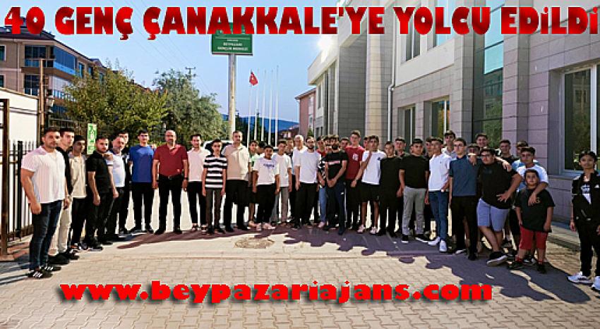 “Çanakkale Bir Destandır” Projesi kapsamında Gençler Çanakkale’ye yolcu edildi.