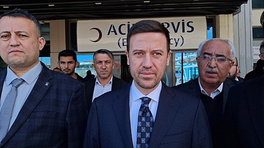 ANKARA MİLLETVEKİLİ AHMET FETHAN BAYKOÇ'TAN MADEN KAZASI YARALILARINA ZİYARET