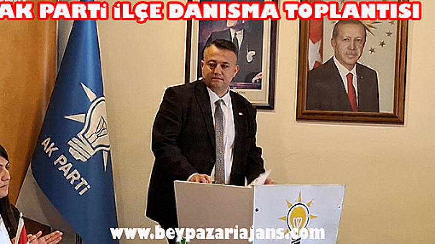 AK Parti Beypazarı İlçe Başkanlığı, İlçe Danışma meclisi Toplantısını İl bakanının katılımıyla yaptı: