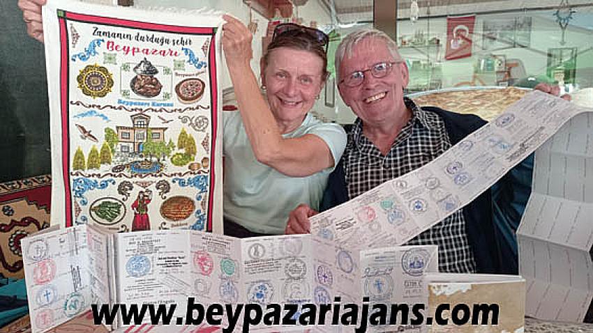 Alman karı Koca Beypazarı’na ulaştı.