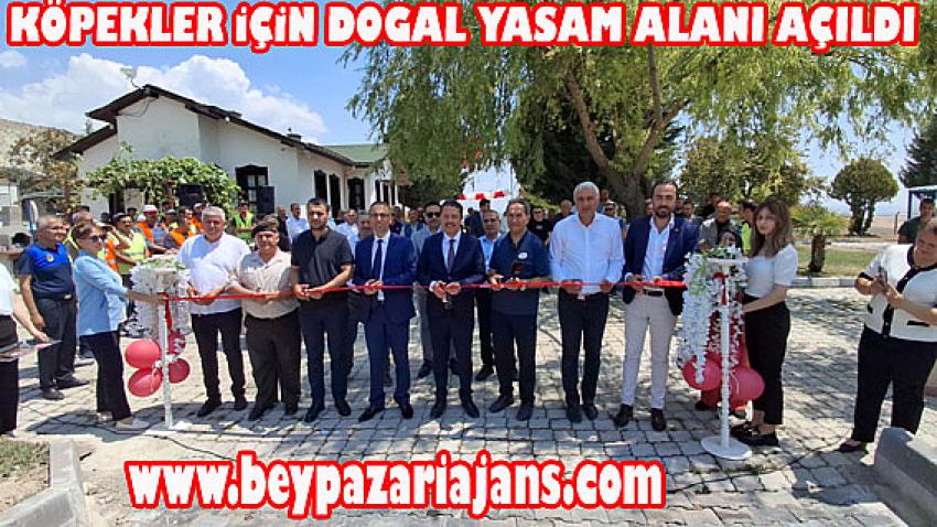 Beypazarı belediyesinin yeni yaptığı Hayvan barınağı açıldı.