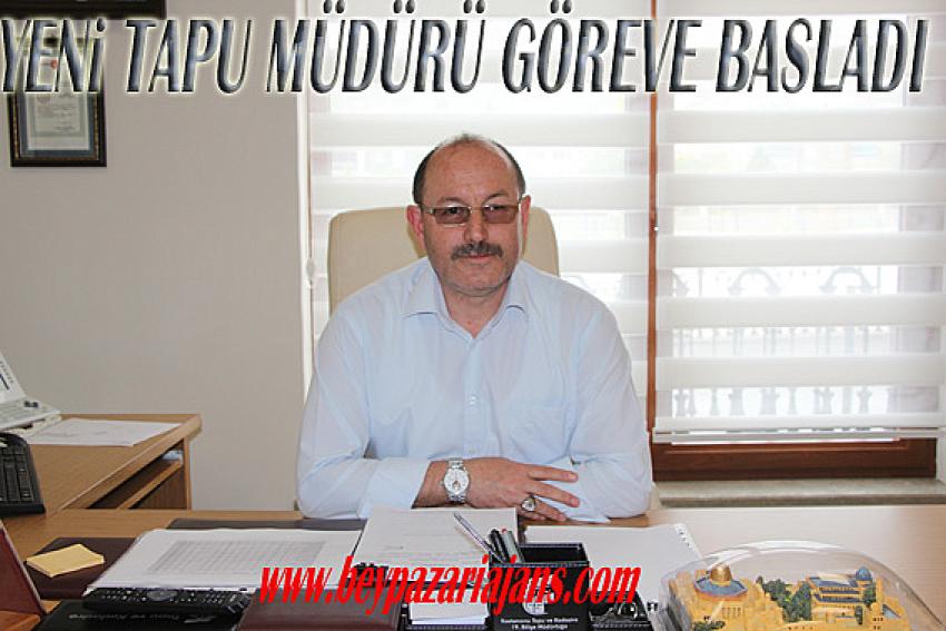 Yeni Tapu Müdürü Göreve başladı: