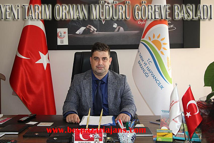 İlçe Tarım Orman müdürü değişti: