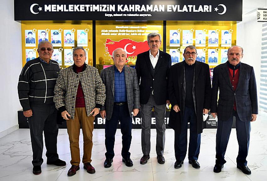 Bakan ve TBMM eski başkanından Taziye ziyareti: